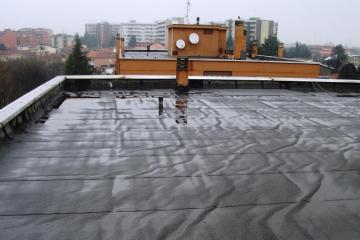 TRASFORMAZIONE COPERTURA PIANA CON FALDE INCLINATE - step 1